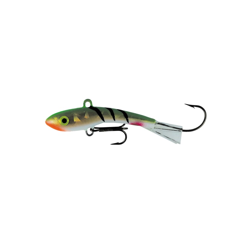Hot Perch Holographic Shiver Minnow by Moonshine Lures at Fleet Farm