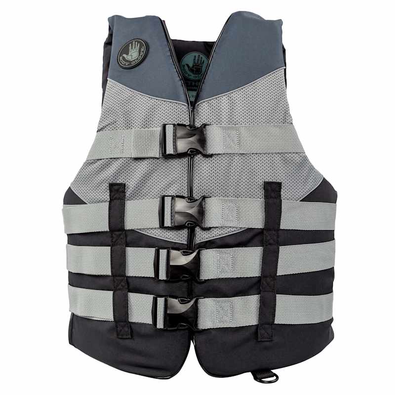 Black Grey Method Type III Unisex Life Vest by Body Glove at Fleet
