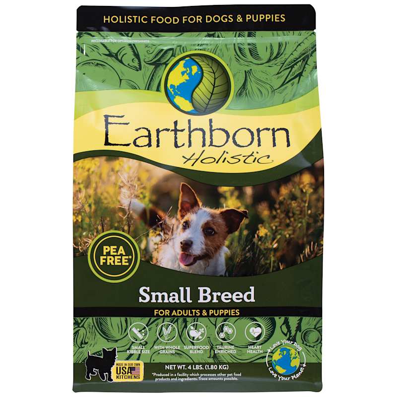 Earthborn Holistic Small Breed Pea Free Puppy Adult Dry Dog Food