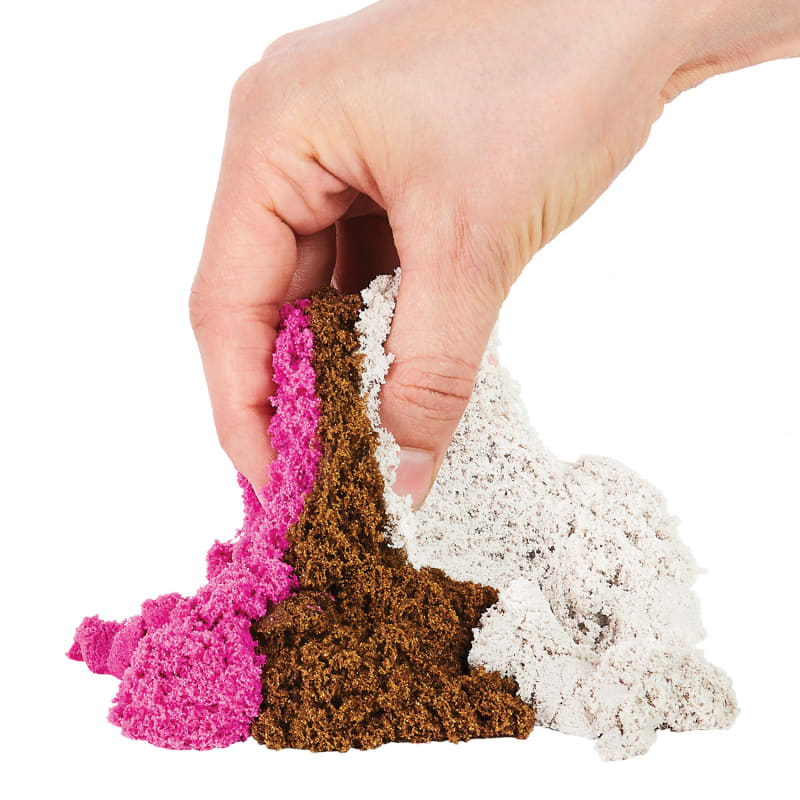 Kinetic Sand Scents, Ice Cream Treats Playset with 3 Colors of All-Natural  Scented Play Sand & 6 Serving Tools, Sensory Toys, Christmas Gifts for Kids  – Shop Spin Master