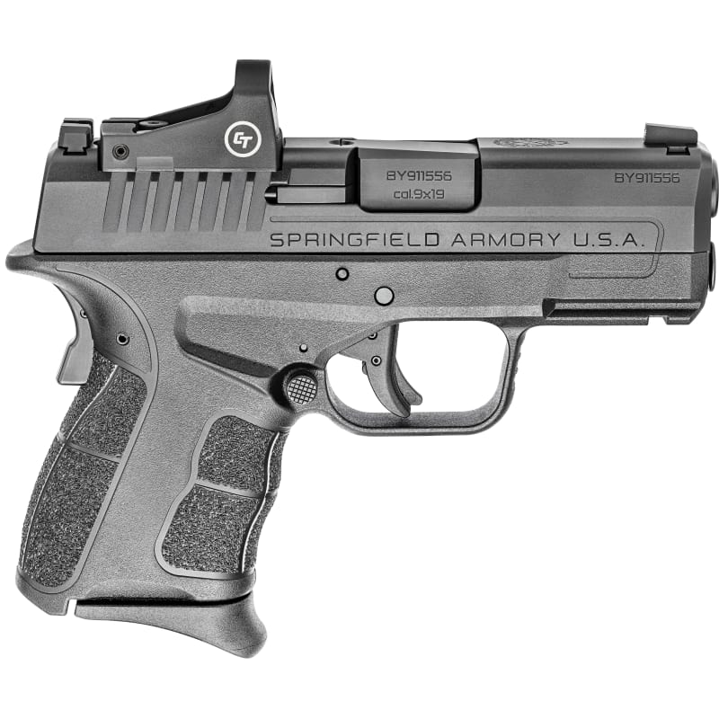 XD-S Mod.2 OSP 3.3 in Single Stack 9mm Handgun w/Crimson Trace Red
