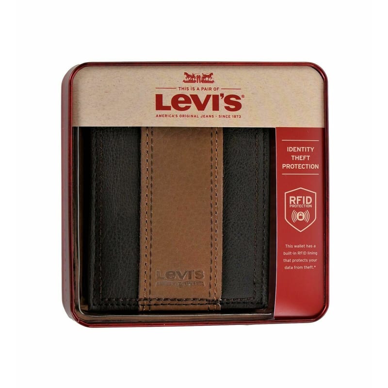 Levi's Men's Brown RFID-Blocking Traveler Wallet by Levi's at Fleet Farm
