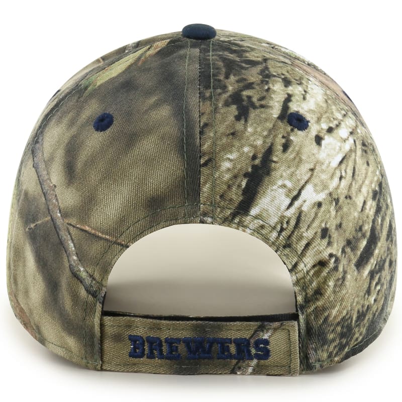 Adult Milwaukee Brewers Camo Mass Mossy Oak Frost MLB Cap at Fleet