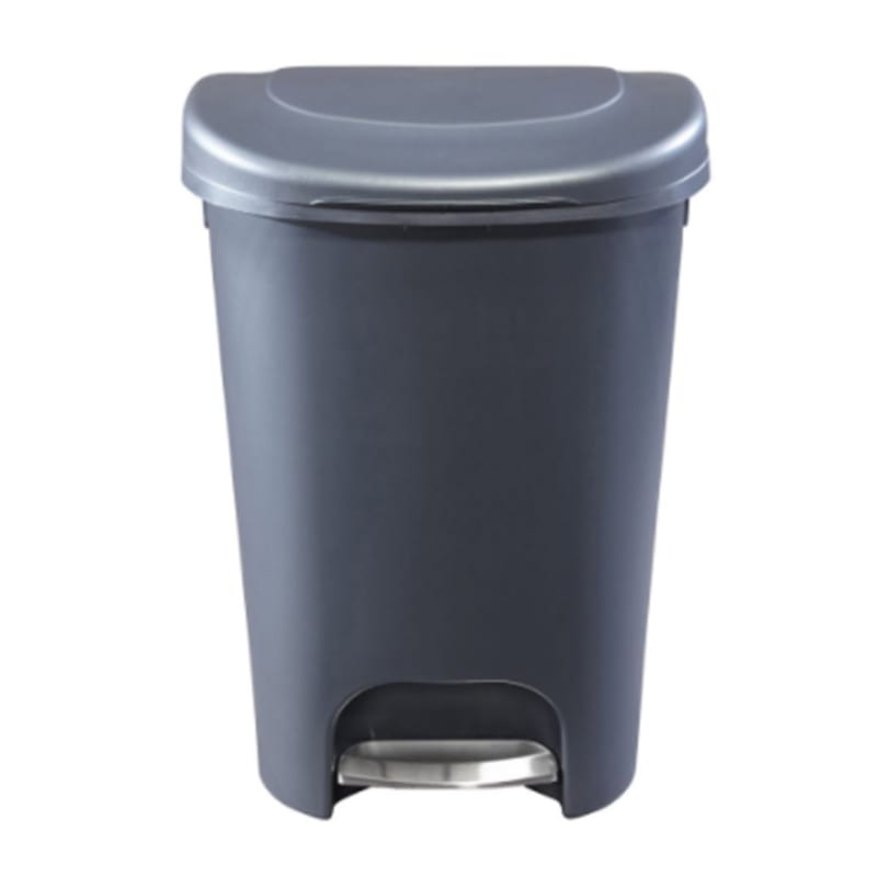 13 gal Gunmetal Step On Wastebasket by Rubbermaid at Fleet Farm