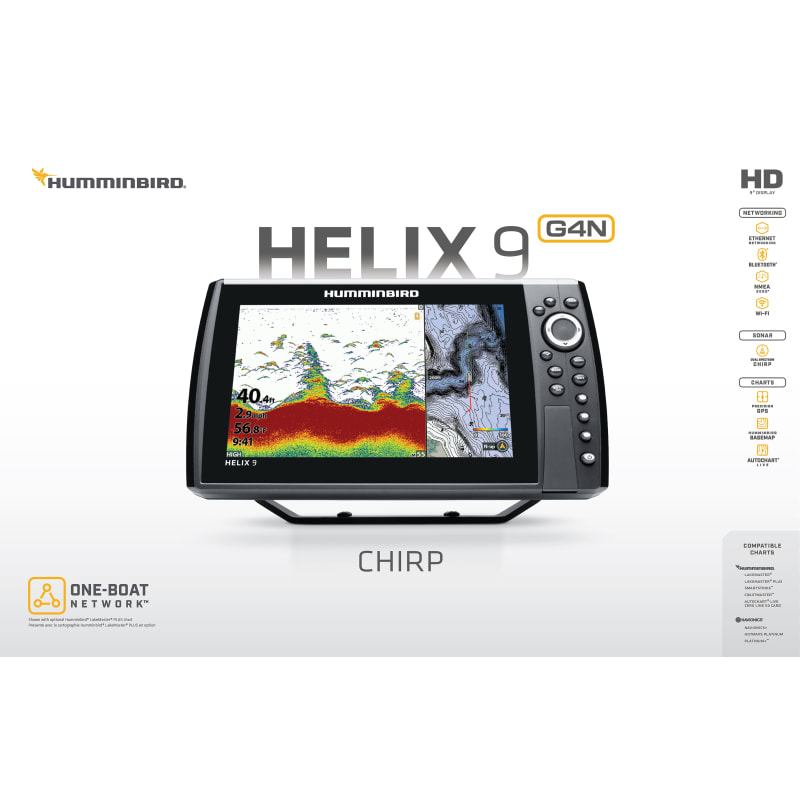 Humminbird Helix 9 CHIRP Mega DI+ GPS G4N Cho