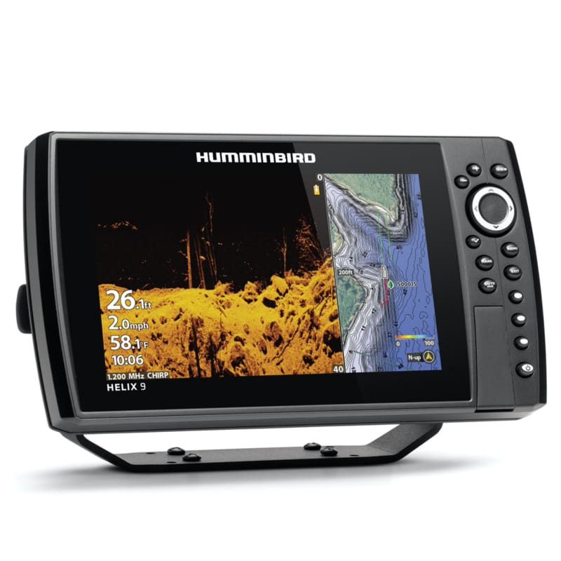 HELIX 9 CHIRP MEGA SI+ GPS G4N Fish Locator by Humminbird at Fleet