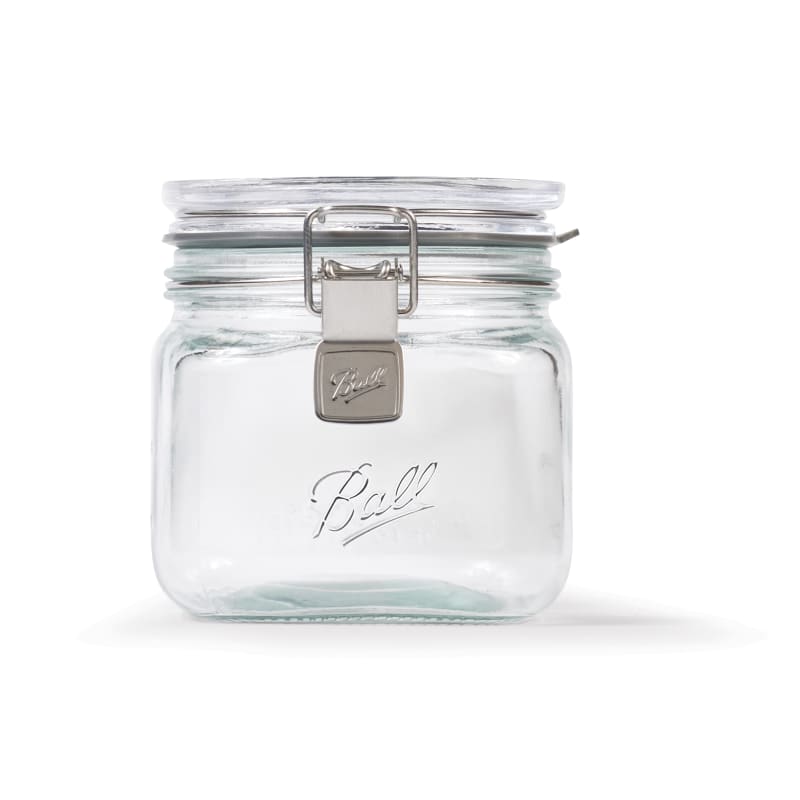 Ball Latch Jars, Glass Storage Jars, 3-Pack 