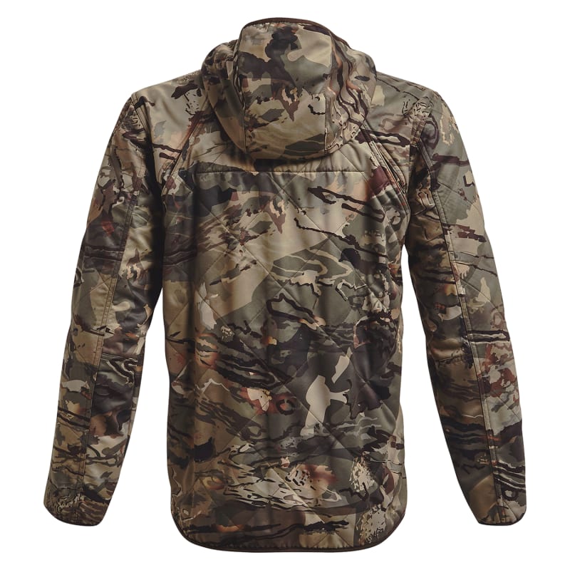 Men's UA Brow Tine UA Forest 2.0 Camo ColdGear Infrared Full Zip Polyester  Jacket by Under Armour at Fleet Farm