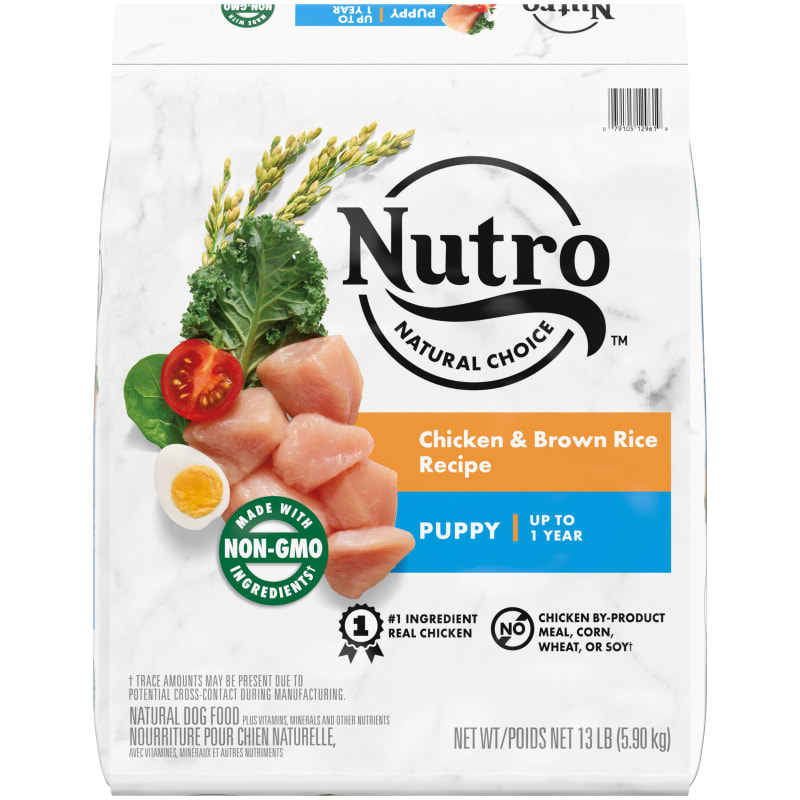 Puppy Chicken Brown Rice Dry Dog Food 13 lbs by Nutro at Fleet Farm