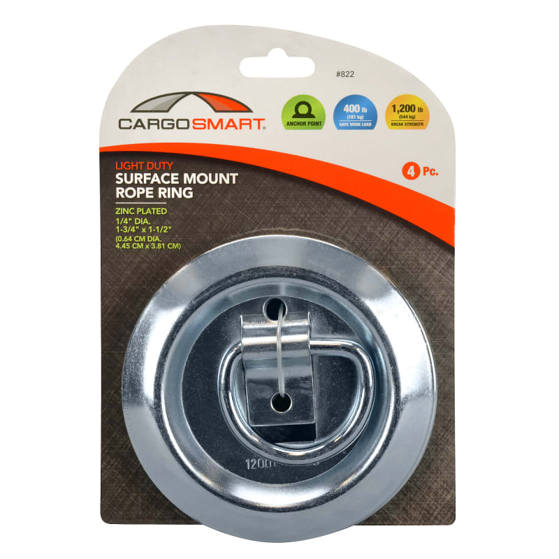 Light Duty Surface Mount Rope Ring by CargoSmart at Fleet Farm