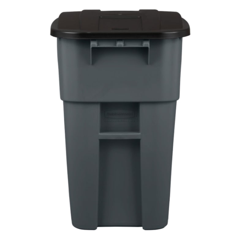 Rubbermaid Brute 50 Gallon Rollout Trash Can w/ Lid