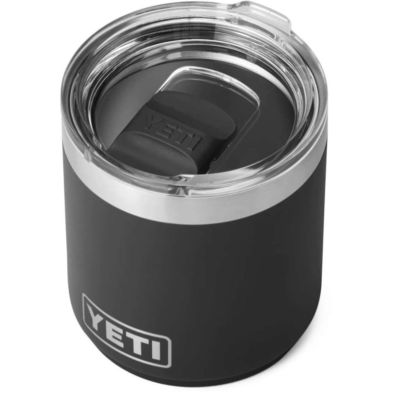 Yeti Rambler 10 oz (283ml) Lowball - Black - Black