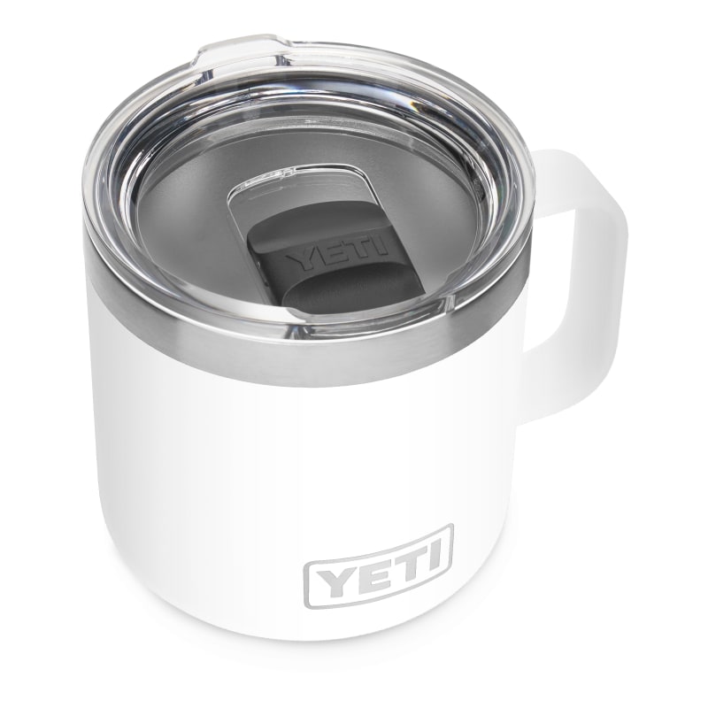  YETI Rambler 24 oz Mug, Vacuum Insulated, Stainless Steel with  MagSlider Lid, White : Sports & Outdoors