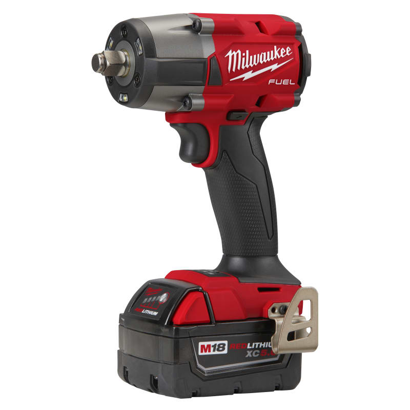 M18 FUEL 1 2 in 18V Mid Torque Brushless Cordless Impact Wrench W Friction Ring Kit by Milwaukee at Fleet Farm