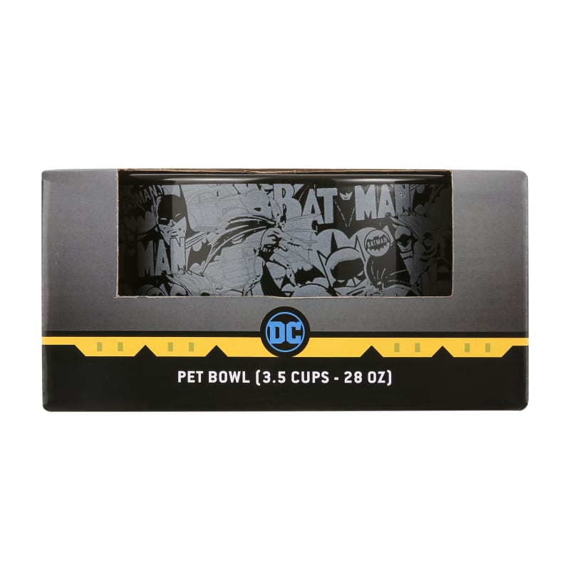 6 in DC Comics Batman Vintage Dog Bowl by Warner Brothers at Fleet