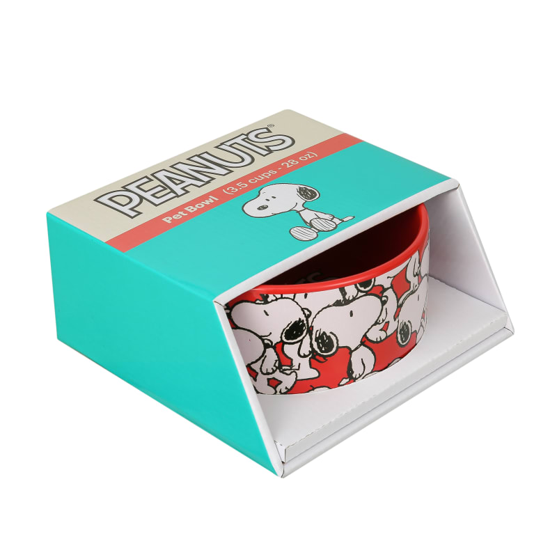 Peanuts snoopy dog bowl hotsell