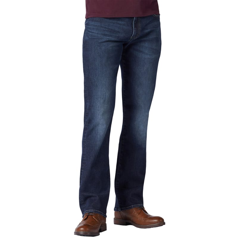 Men s Extreme Motion Curz Mid Rise Regular Fit Bootcut Denim Jeans