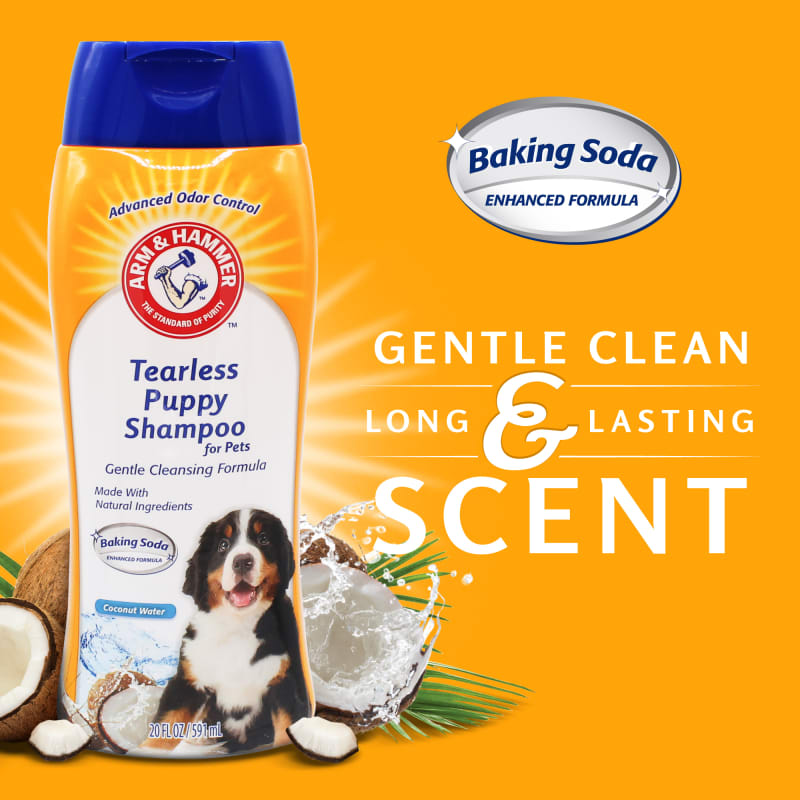 Arm and hammer tearless puppy shampoo reviews shop