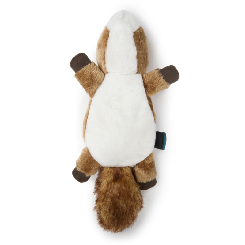 Flatz Squeaky Plush Squirrel Dog Toy W