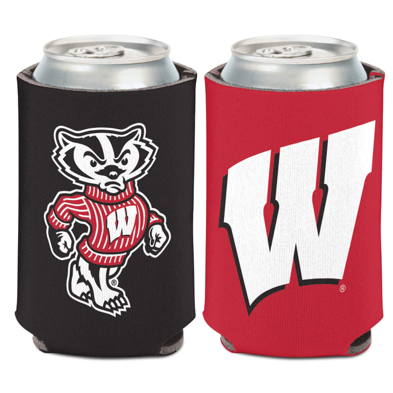 Logo Badgers Tall Boy Koozie