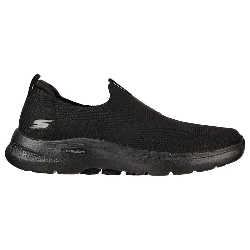 Performance Men's Go Walk 6 Black Stretch Fit Slip-On Shoes by Skechers at  Fleet Farm