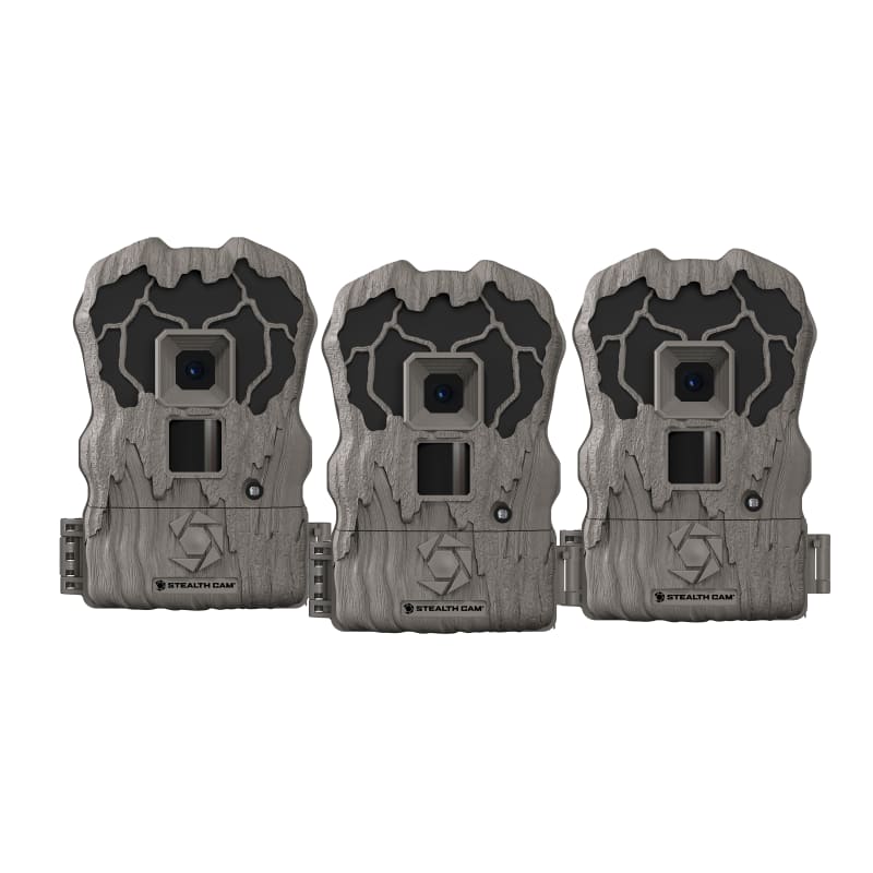 QV20 Three Pack 20MP IR Trail Cameras by Stealth Cam at Fleet Farm
