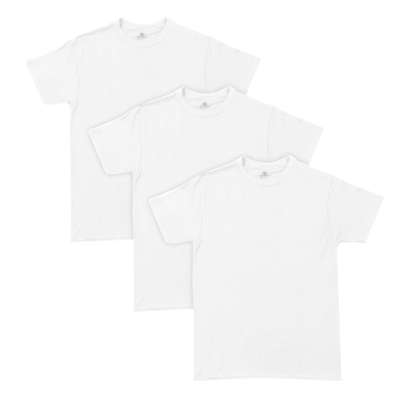 Hanes Men's 3-Pack Comfort Blend Crew, White, XX-Large at  Men's  Clothing store