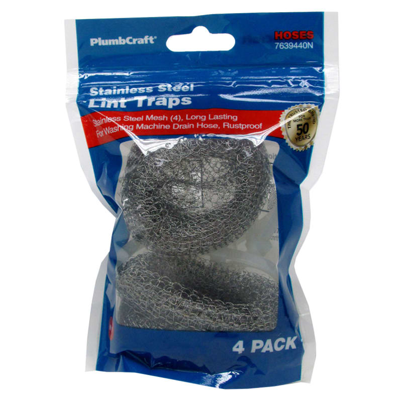 Plumbcraft Stainless Steel Mesh Lint Trap