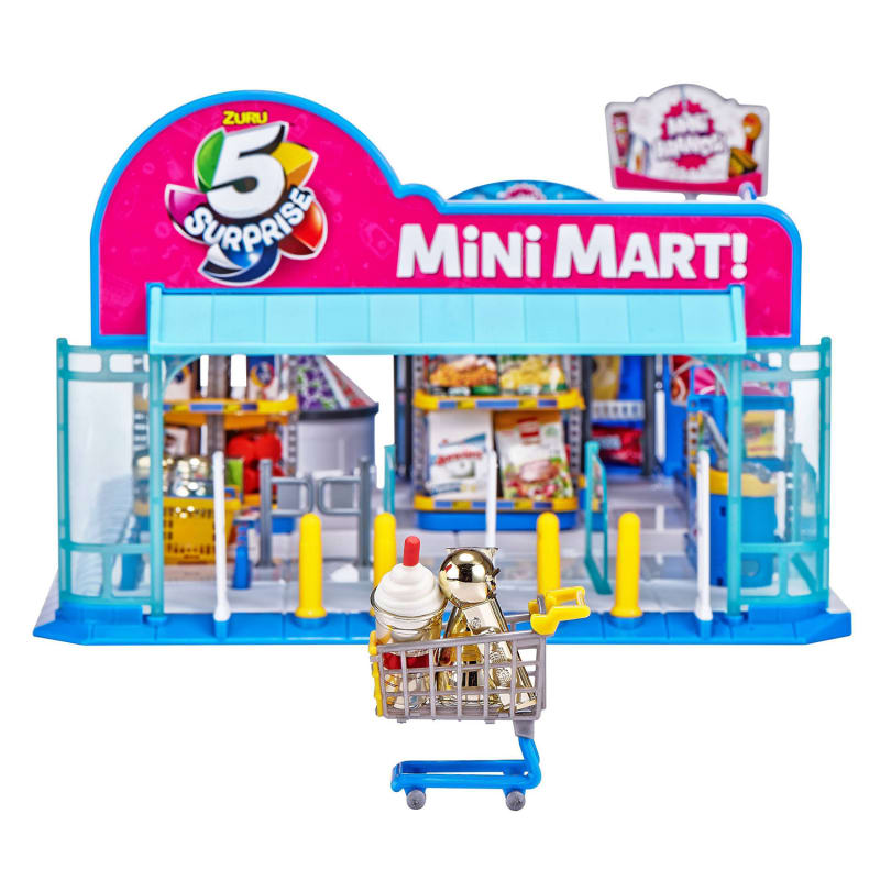 5 Surprise Mini Brands Series 1 Mini Convenience Store Store