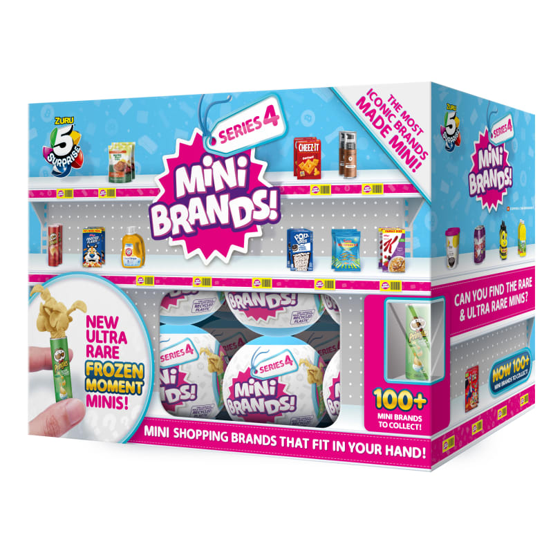Mini Brands Series 4 Mystery Capsule (3 Pack) by ZURU - Walmart.com