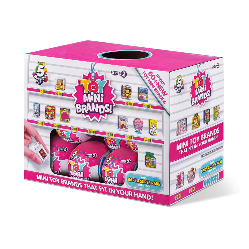  ZURU Mini Brands Super Rare Toy Shop - Includes 5 Super Rare  Minis : Toys & Games