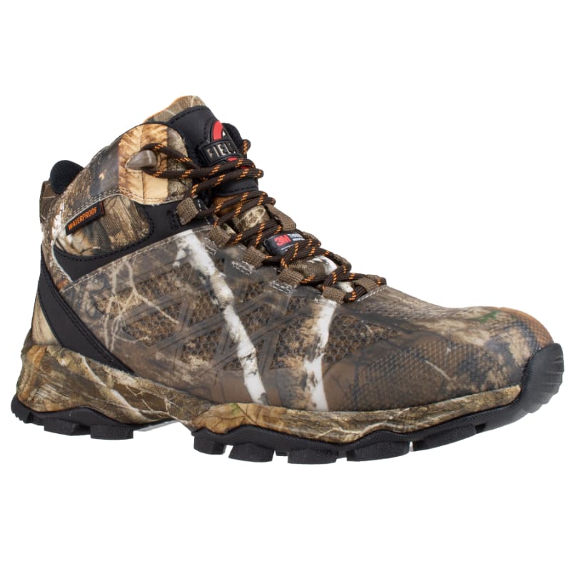 Men's Realtree Edge Walker Mid Hiker Boots by Field & Forest at Fleet Farm