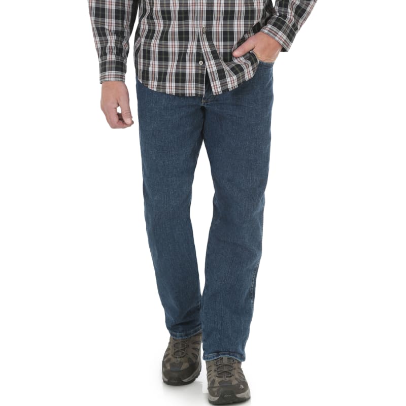 Men's Big & Tall Rugged Wear Medium Stone Performance Regular Fit Jeans by  Wrangler at Fleet Farm