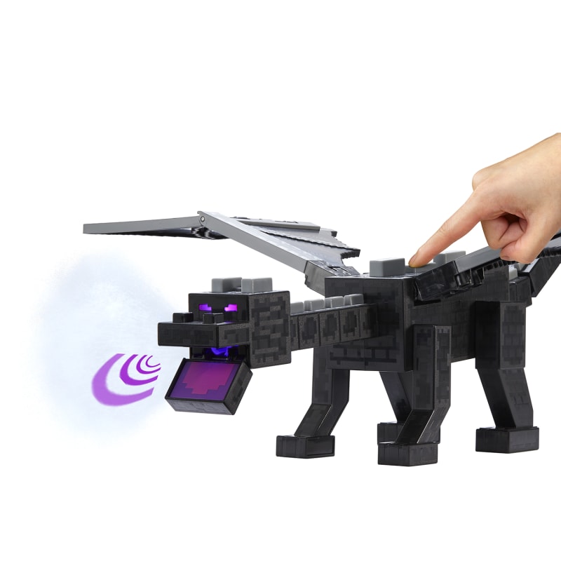  Mattel Minecraft Ultimate Ender Dragon Figure, 20-in