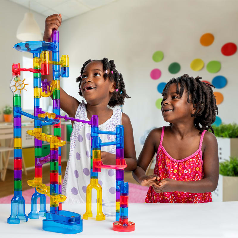 Glow in the Dark Marble Run 50 Pc by National Geographic at