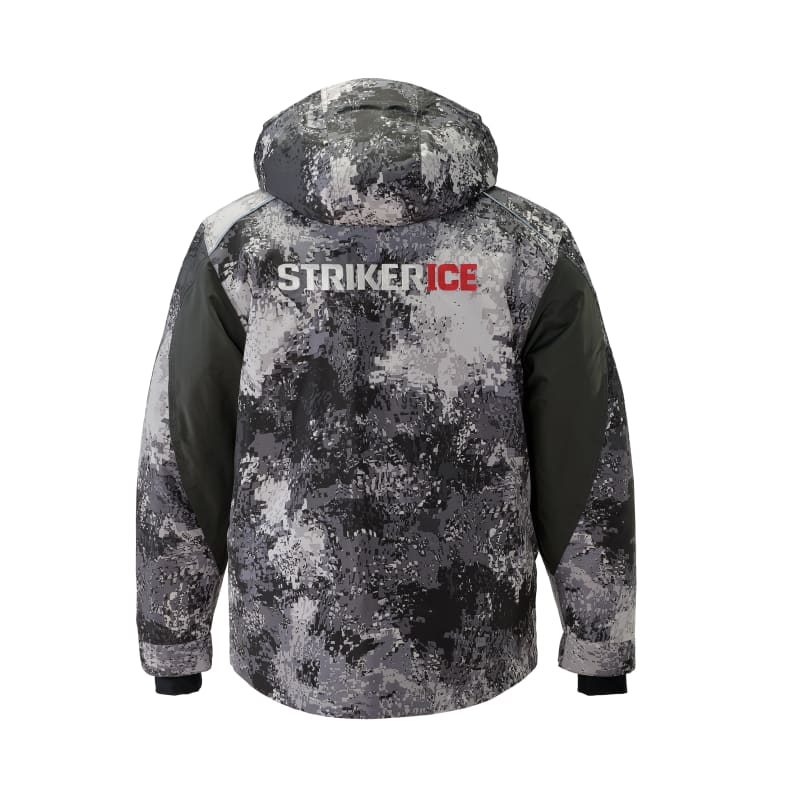 Men's Predator Veil Stryk Hooded Ice Fishing Jacket by Striker at