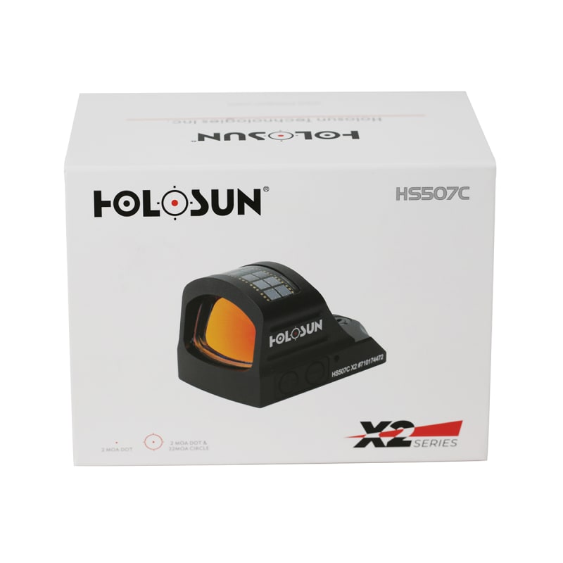 HS507C-X2 Open Reflex Pistol Solar Sight by Holosun at Fleet Farm