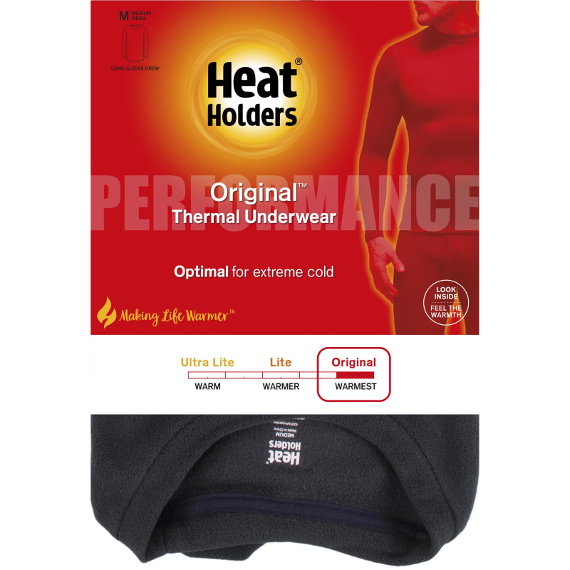 Men's Original Alberto Black Thermal Base Layer by Heat Holders at Fleet  Farm