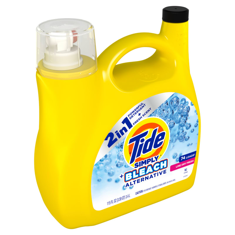 Laundry detergent hotsell with bleach