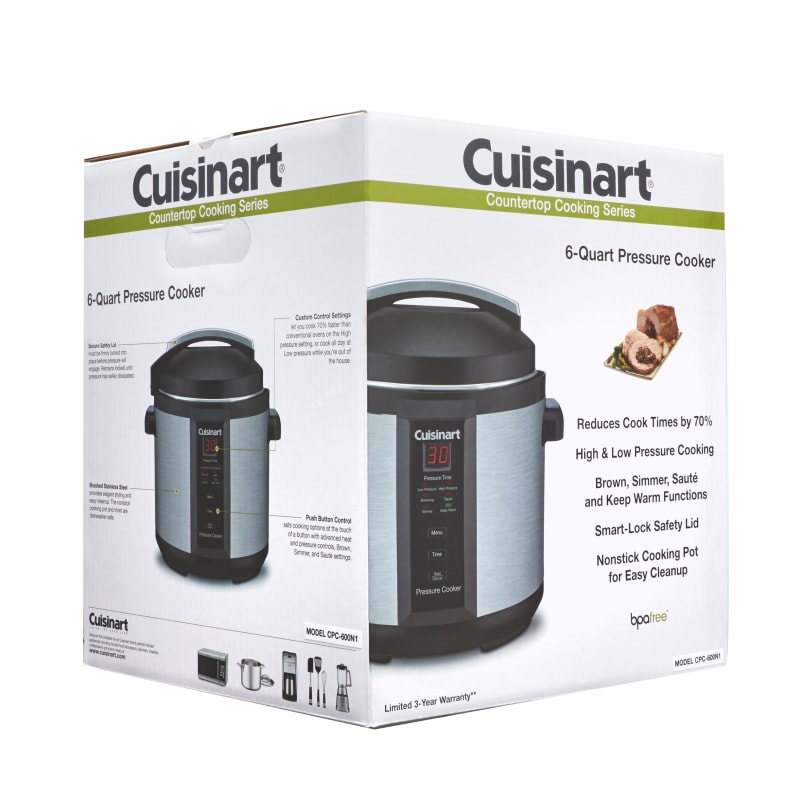 Cuisinart High Pressure Multicooker | 6-Quart