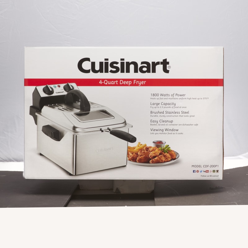 Cuisinart Deep Fryer, Quart, 44 OFF