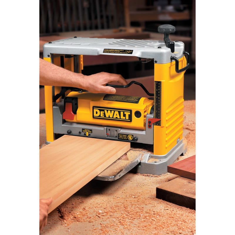 12 1 2 in Thickness Planer w Three Knife Cutter Head by DEWALT at