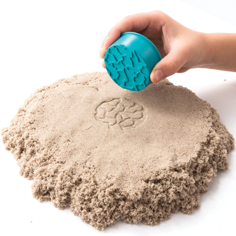 Kinetic Sand Seaside Playset Squeezable Mouldable + Accessories Kids  Playset New, for 3 years