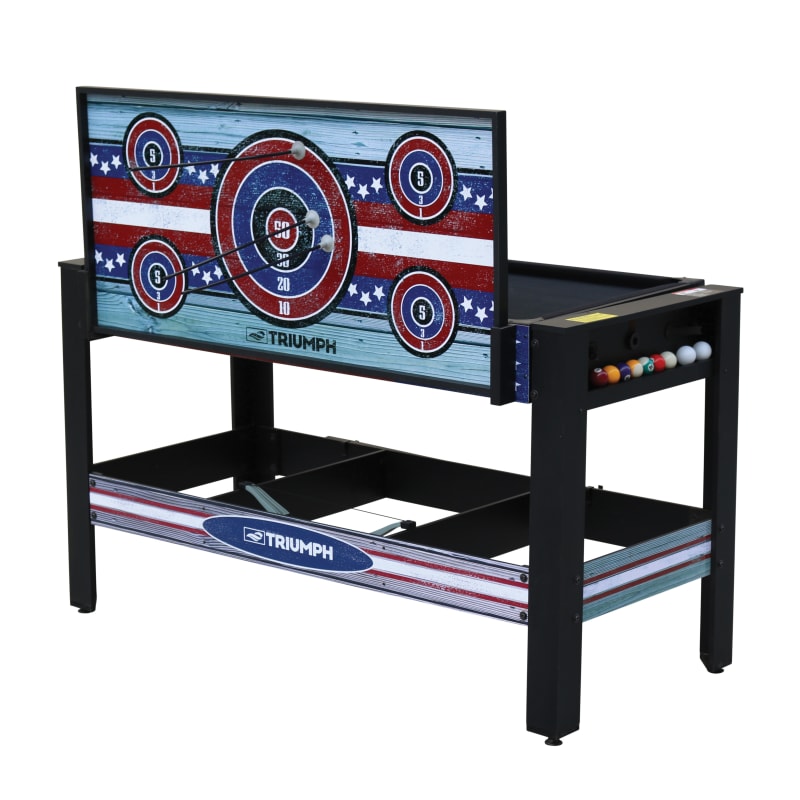 54 in 4-in-1 Americana Swivel Multi-Game Table by Triumph at Fleet