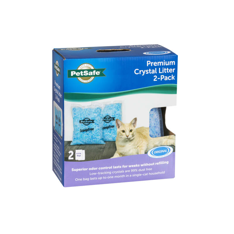 Blue crystal discount cat litter