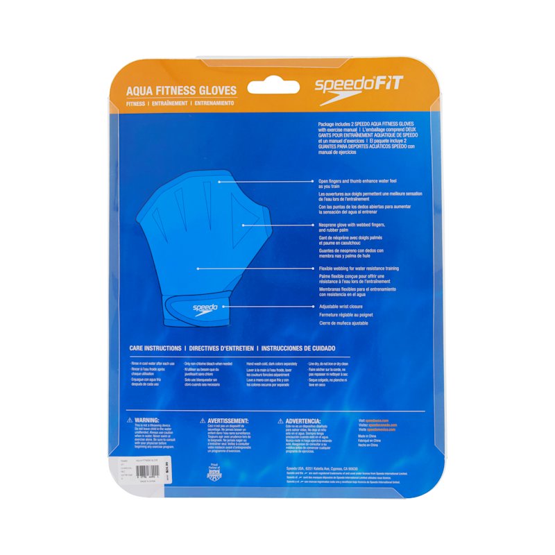 Speedo aquatic fitness gloves discount
