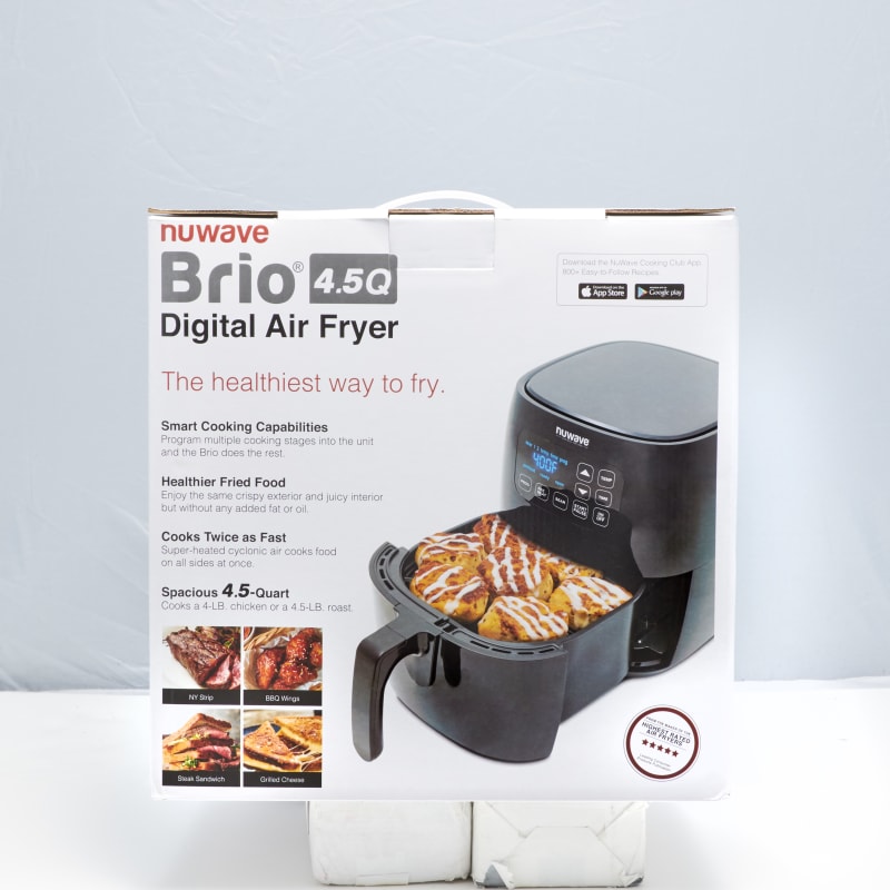 Nuwave 4.5 qt air fryer on sale
