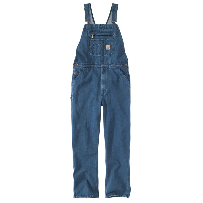 Men's Darkstone Loose Fit Denim Bib Overalls by Carhartt at Fleet Farm