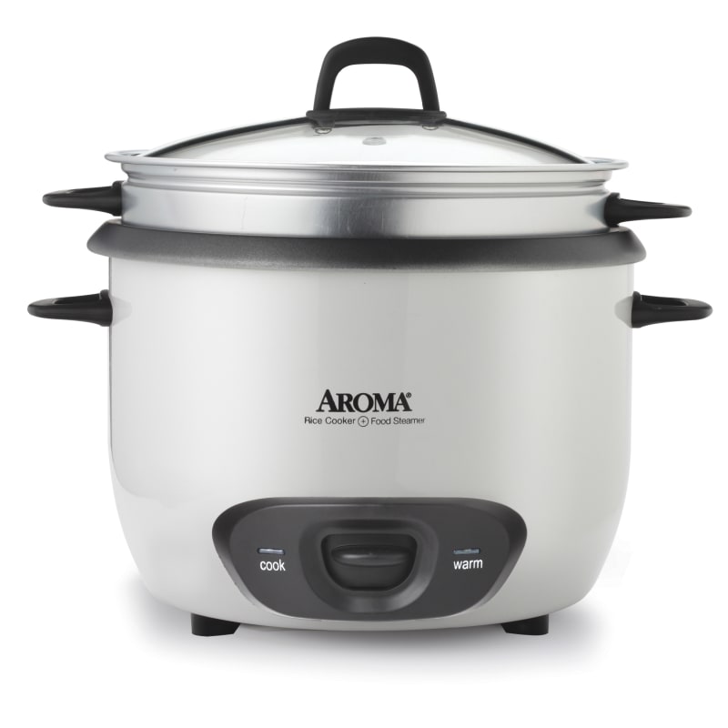 Aroma Housewares 6-Cup Cooked 3-Cup Uncooked Pot-Style Rice Cooker ARC-743G