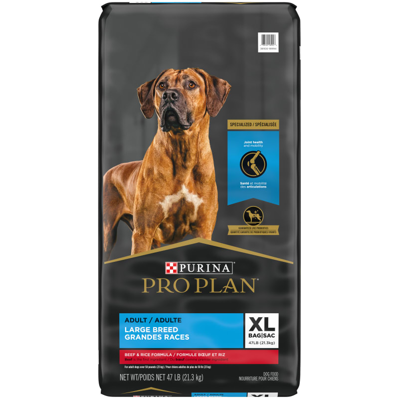 Pro Plan Large Breed Beef and Rice Dry Dog Food